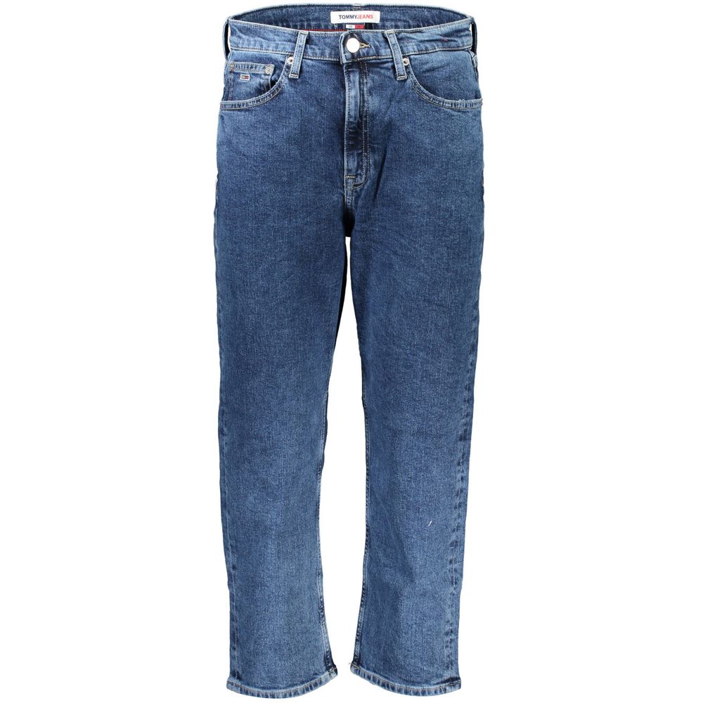 Calça jeans e calça Tommy Hilfiger de algodão azul