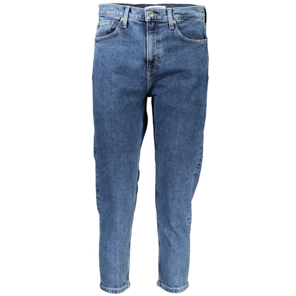 Calça jeans e calça Tommy Hilfiger de algodão azul