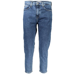Calça jeans e calça Tommy Hilfiger de algodão azul