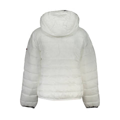 Jaquetas e casacos de poliéster branco Tommy Hilfiger