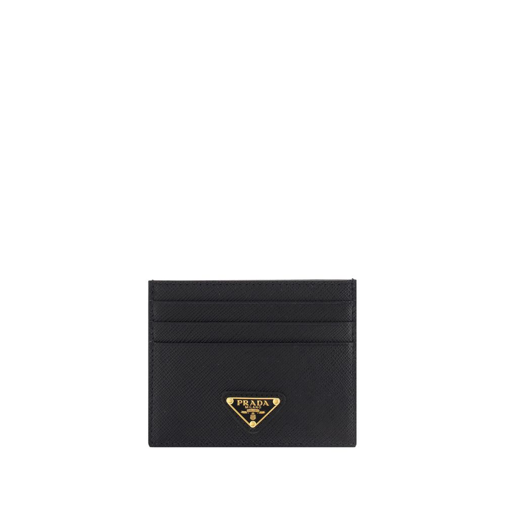 Porta-cartões com logotipo da Prada