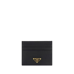 Porta-cartões com logotipo da Prada