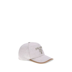 Boné de beisebol com logotipo da Prada