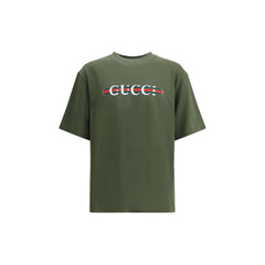 Camiseta com o logotipo da Gucci