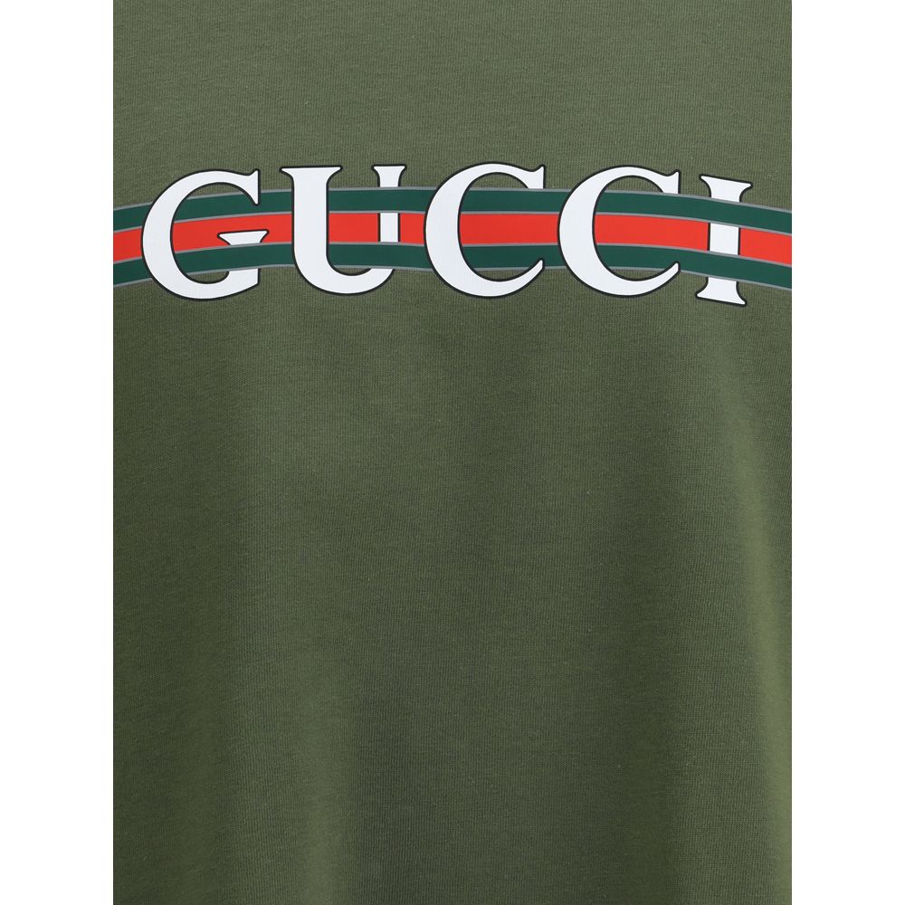 Camiseta com o logotipo da Gucci