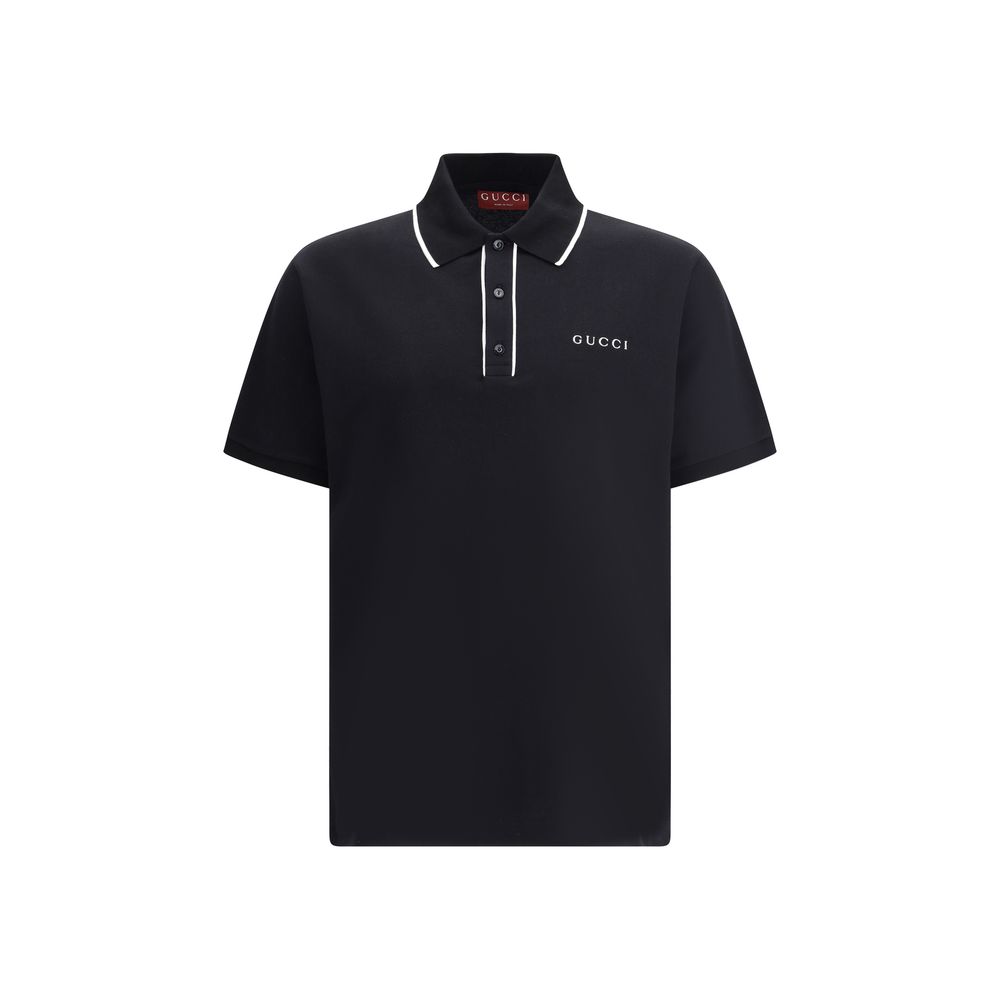 Camisa polo com logotipo da Gucci