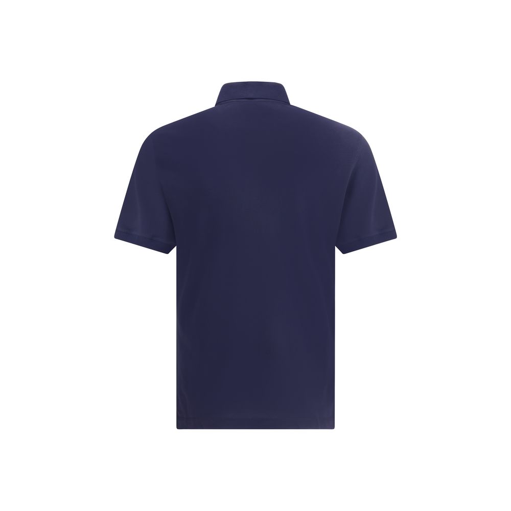 Camisa polo com logotipo Brunello Cucinelli