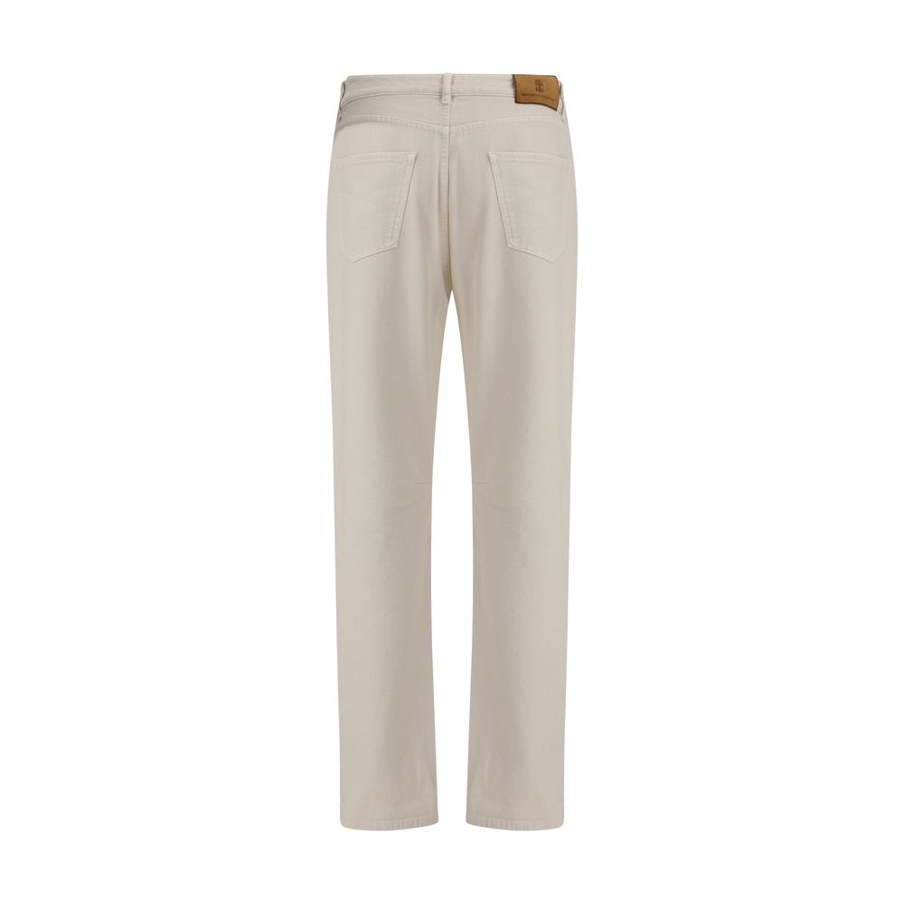 Jeans tingido Brunello Cucinelli
