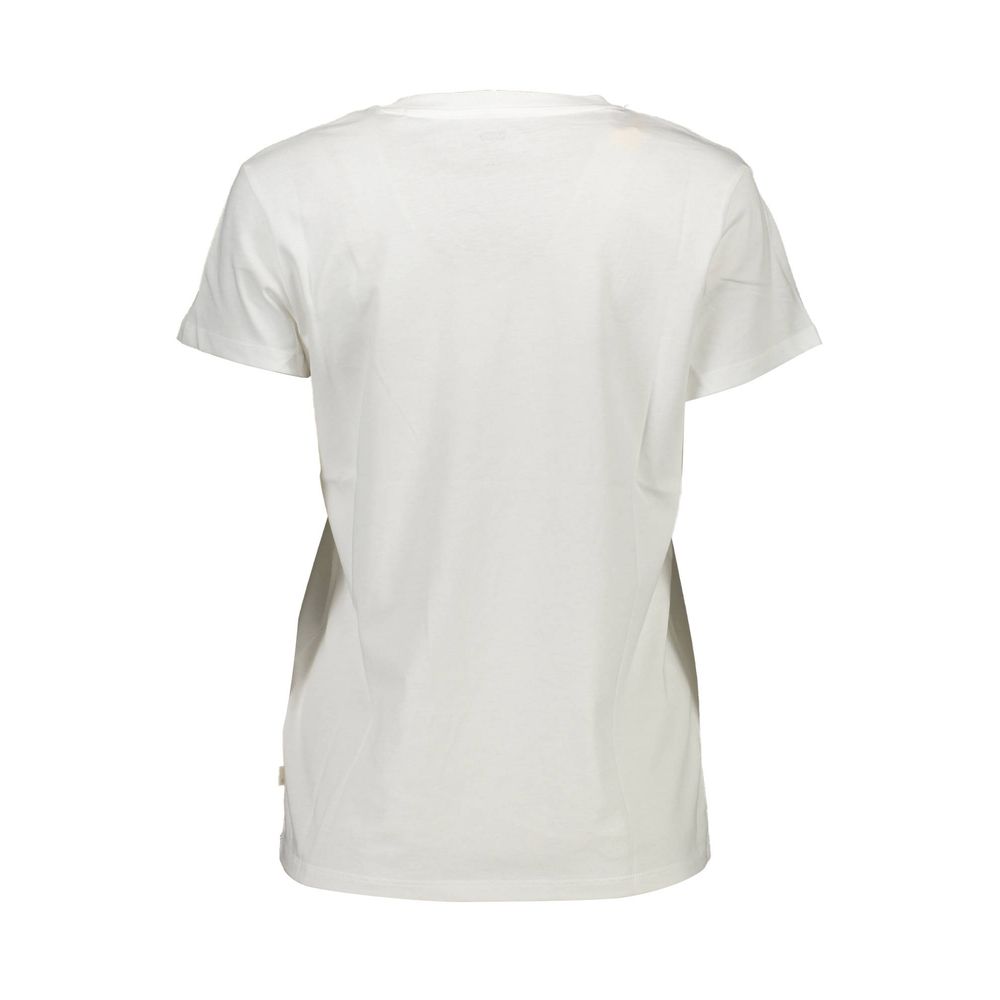 Camiseta e top de algodão branco Levi's