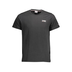 Camiseta Tommy Hilfiger preta de algodão