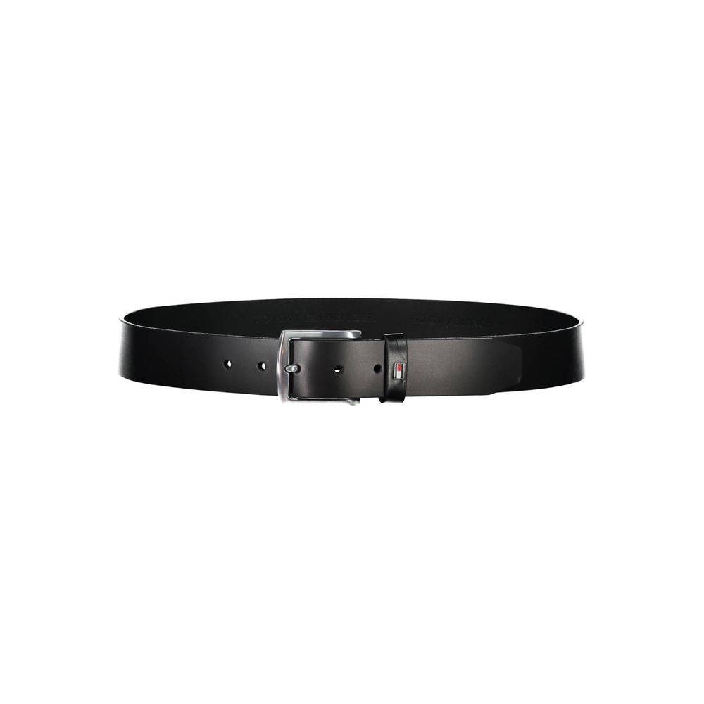 Cinto de couro preto Tommy Hilfiger