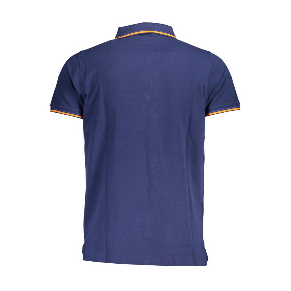 Camisa polo de algodão azul Noruega 1963