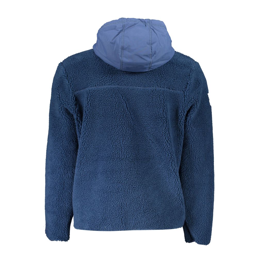 Suéter de poliéster azul Napapijri