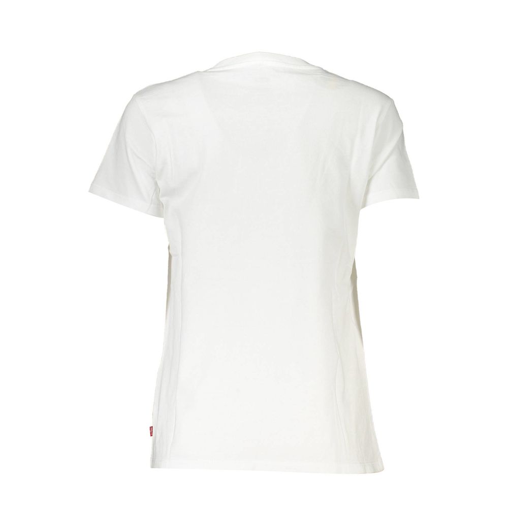 Camiseta e top de algodão branco Levi's
