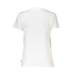 Camiseta e top de algodão branco Levi's