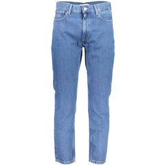 Calça jeans e calça Tommy Hilfiger de algodão azul