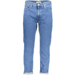 Calça jeans e calça Tommy Hilfiger de algodão azul