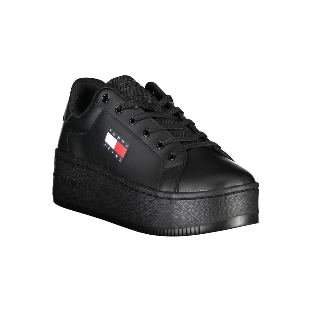 Tênis Tommy Hilfiger Preto de Poliéster