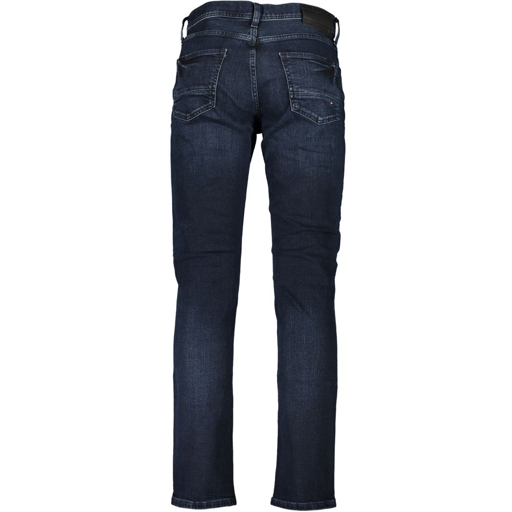 Calça jeans e calça Tommy Hilfiger de algodão azul
