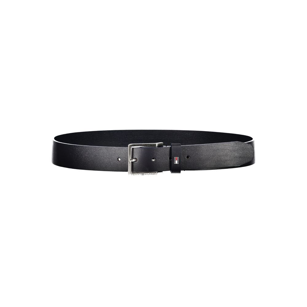 Cinto de couro azul Tommy Hilfiger