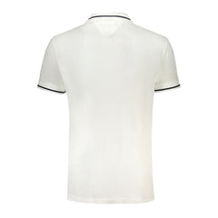 Camisa polo branca de algodão Tommy Hilfiger