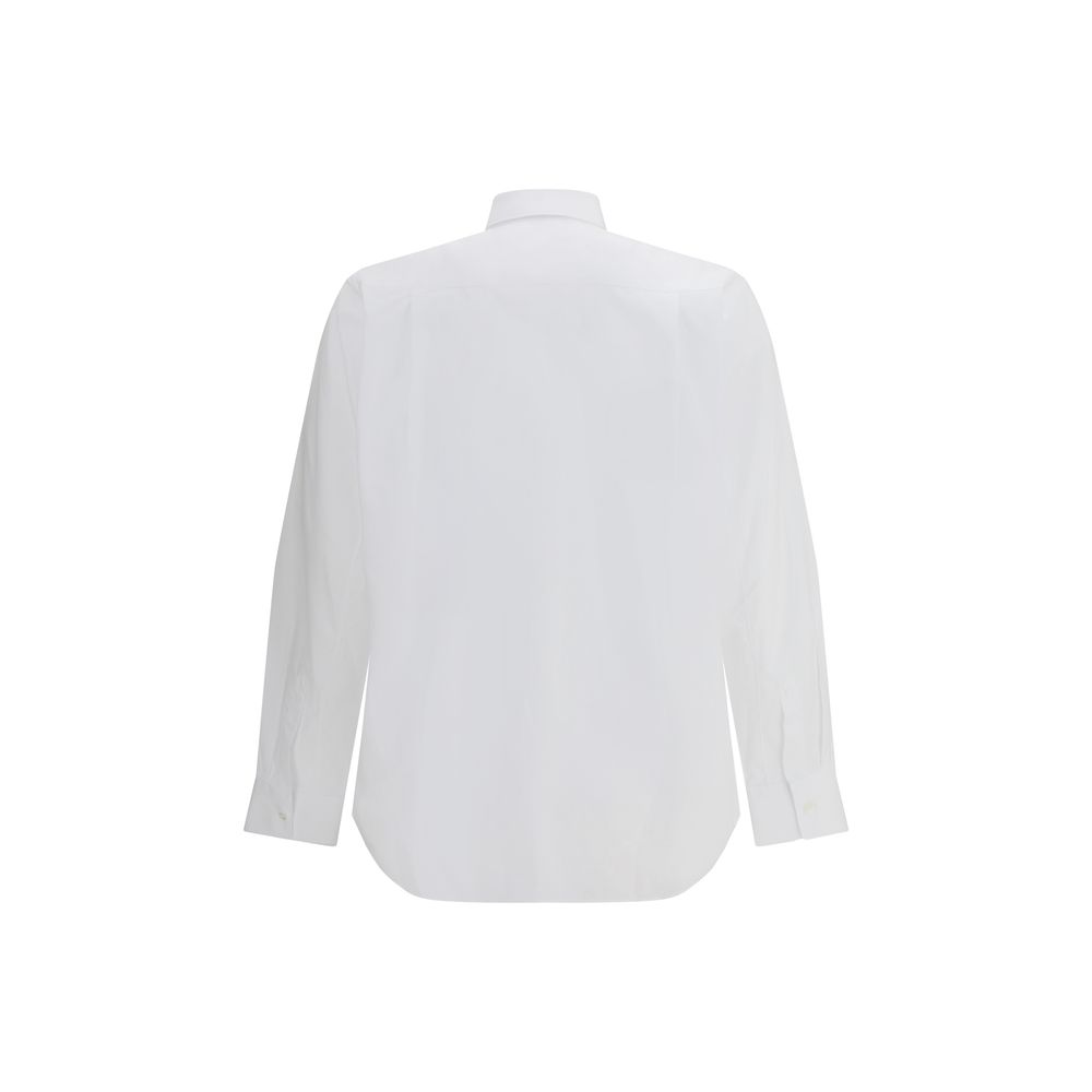 Comme Des Garçons Play Camisa de algodão com logo