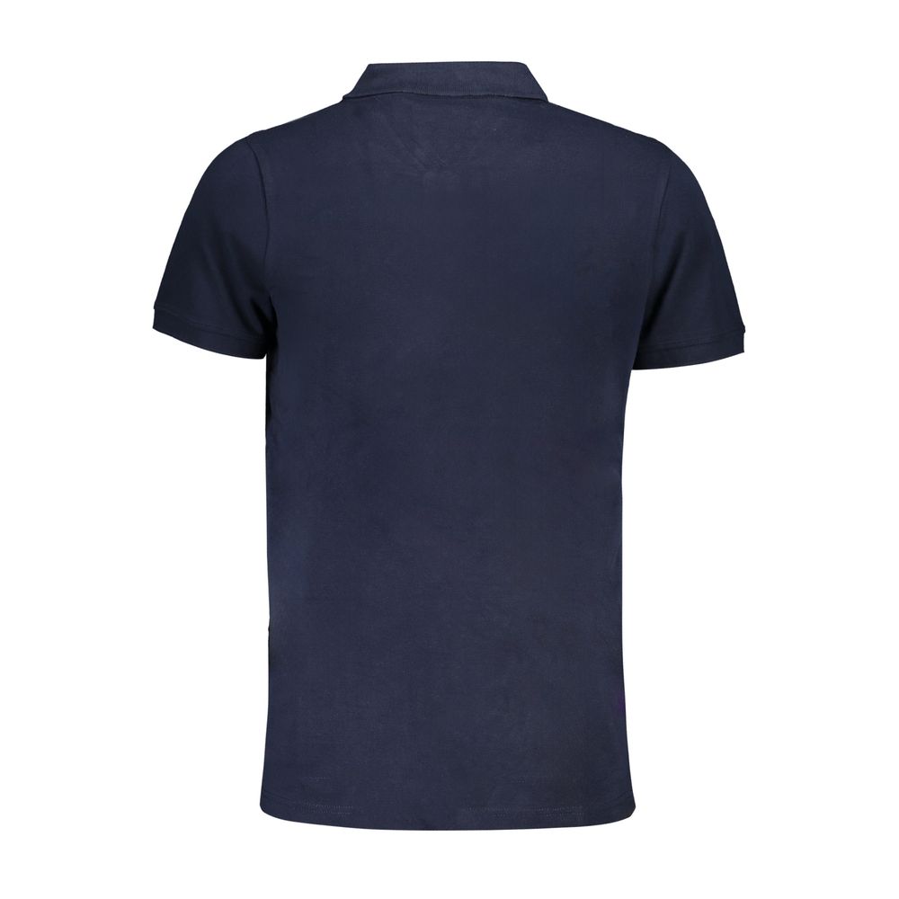 Camisa polo de algodão azul Tommy Hilfiger