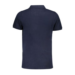 Camisa polo de algodão azul Tommy Hilfiger