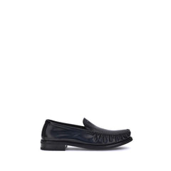 Mocassins Prada de couro escovado