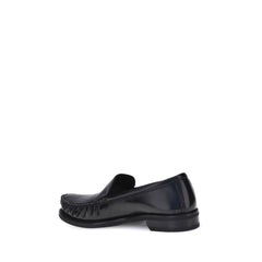 Mocassins Prada de couro escovado
