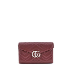 Carteira Gucci GG Marmont com Corrente