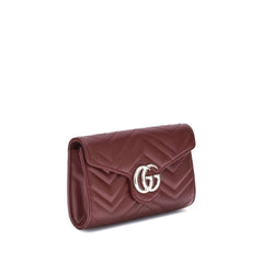 Carteira Gucci GG Marmont com Corrente