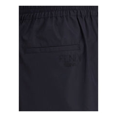 Shorts com logotipo da Fendi