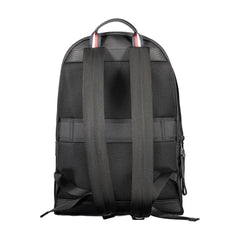 Mochila Tommy Hilfiger de poliéster preta