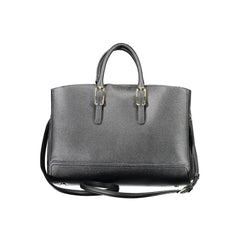 Bolsa Tommy Hilfiger Preta de Polietileno