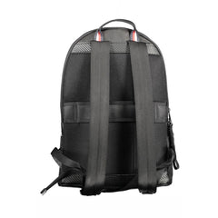 Mochila Tommy Hilfiger de poliéster preta