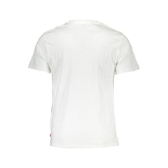 Camiseta branca de algodão Levi's