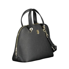 Bolsa Tommy Hilfiger Preta de Polietileno