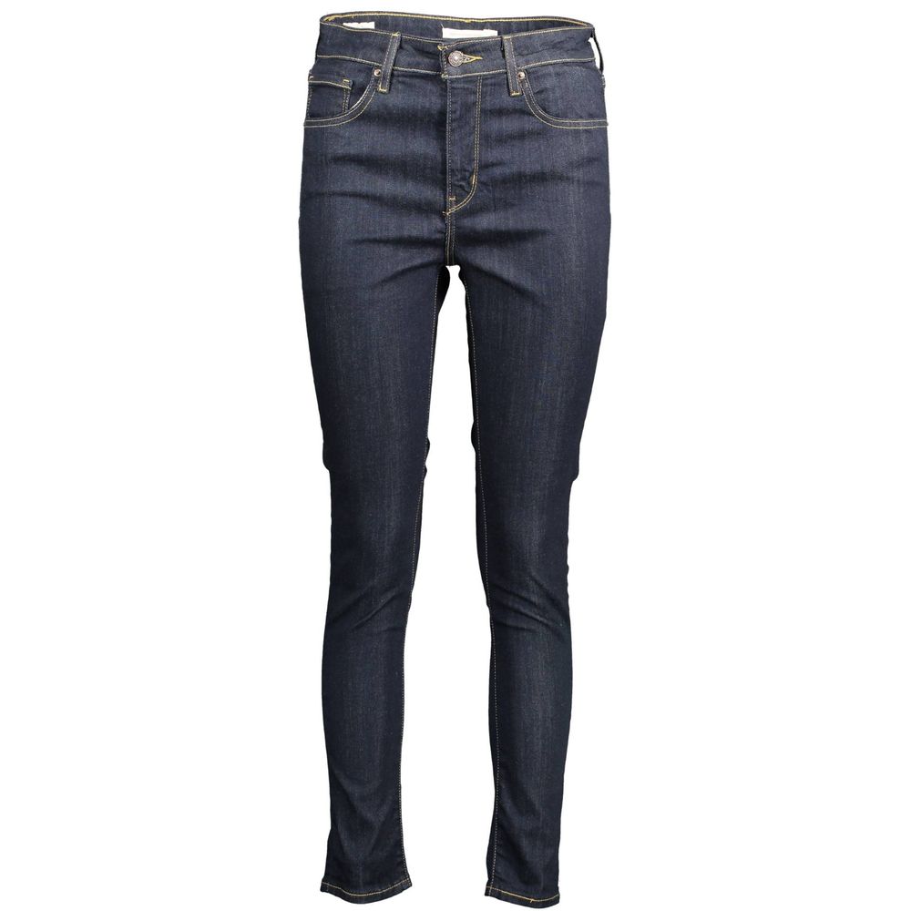 Calça jeans e calça Levi's de algodão preto
