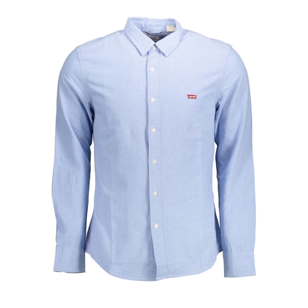 Camisa de algodão azul Levi's