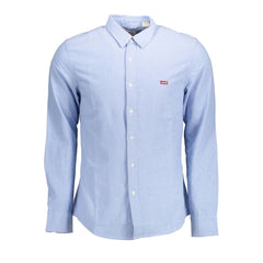 Camisa de algodão azul Levi's
