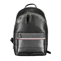 Mochila Tommy Hilfiger de poliéster preta