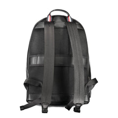Mochila Tommy Hilfiger de poliéster preta