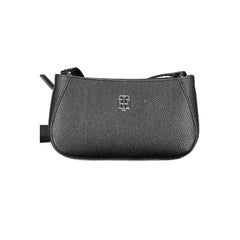 Bolsa Tommy Hilfiger Preta de Polietileno