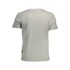 Camiseta de algodão cinza Napapijri