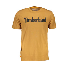 Camiseta Timberland de algodão marrom