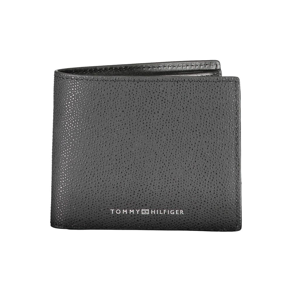 Carteira Tommy Hilfiger Preta de Polietileno