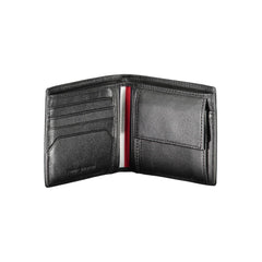 Carteira Tommy Hilfiger Preta de Polietileno