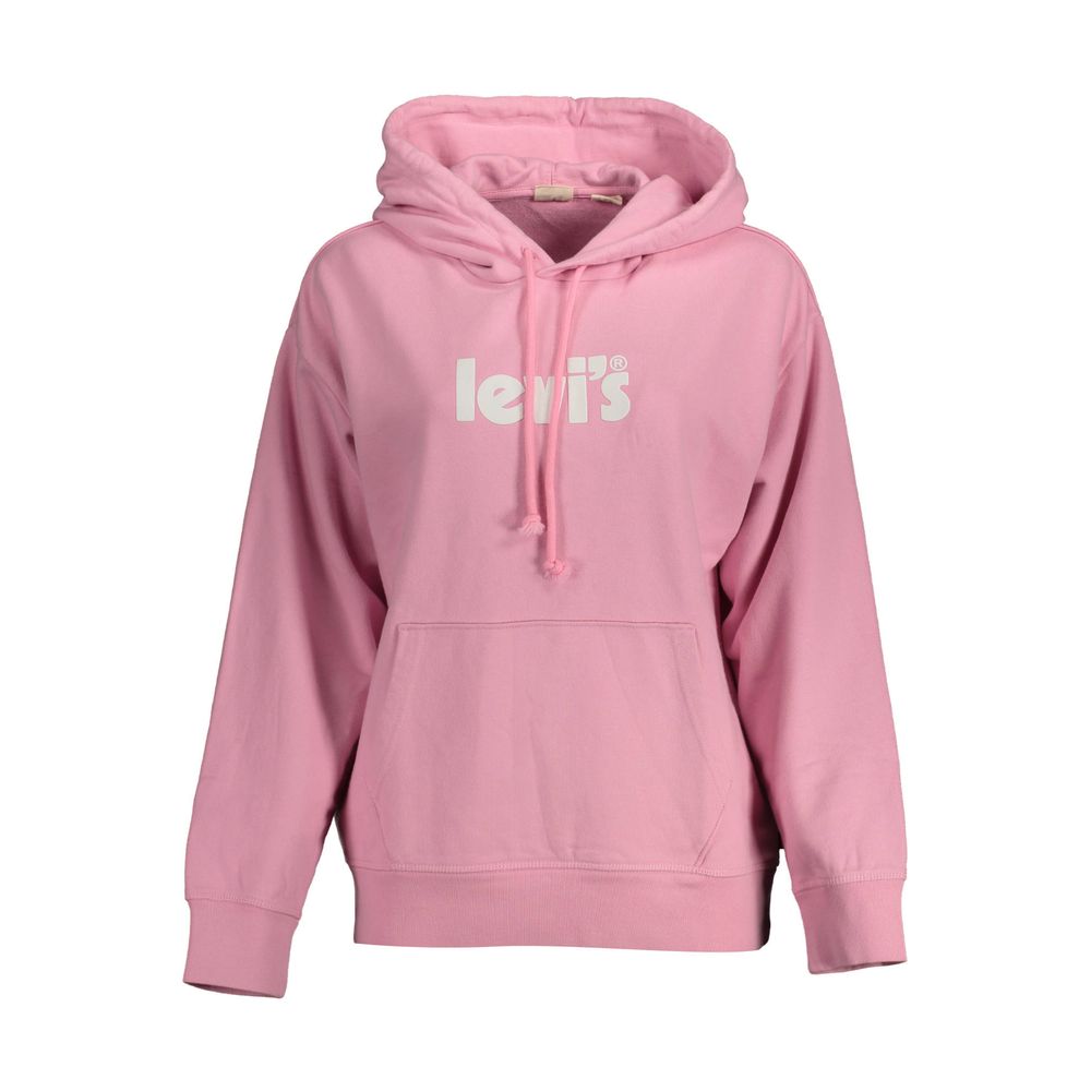 Suéter de algodão rosa Levi's