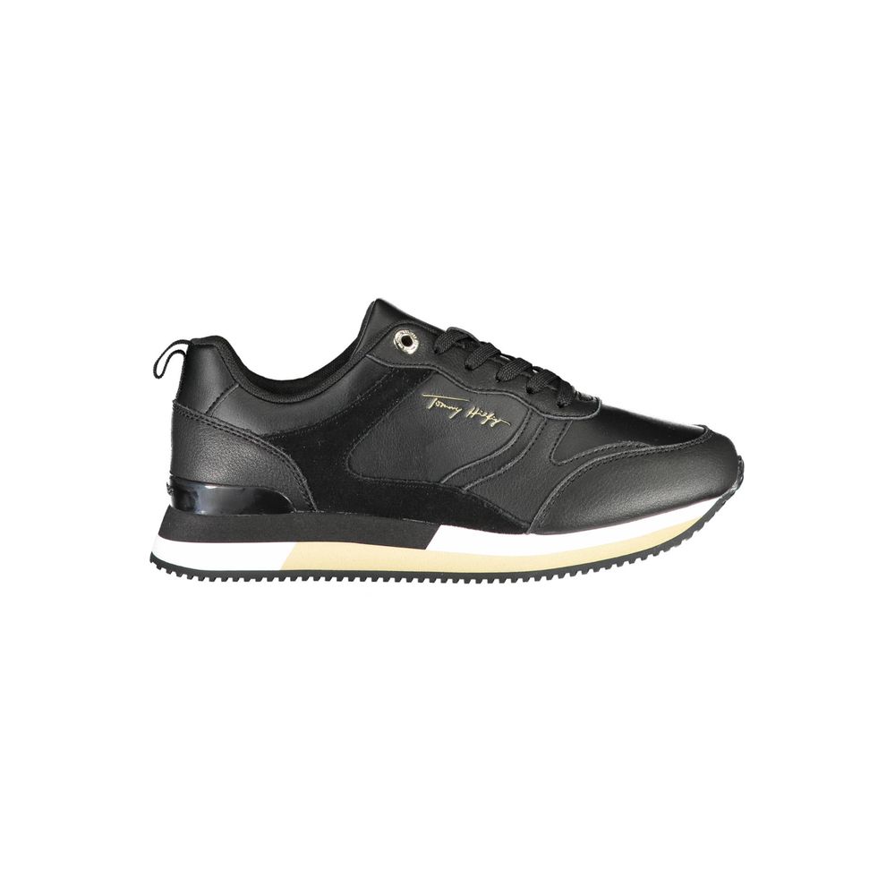 Tênis Tommy Hilfiger Preto de Poliéster